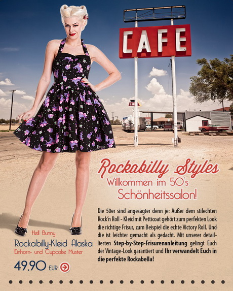 Frisuren 50er rockabilly