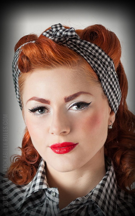 Frisuren 50er rockabilly