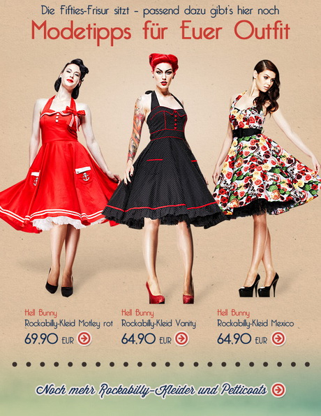 Frisuren 50er rockabilly