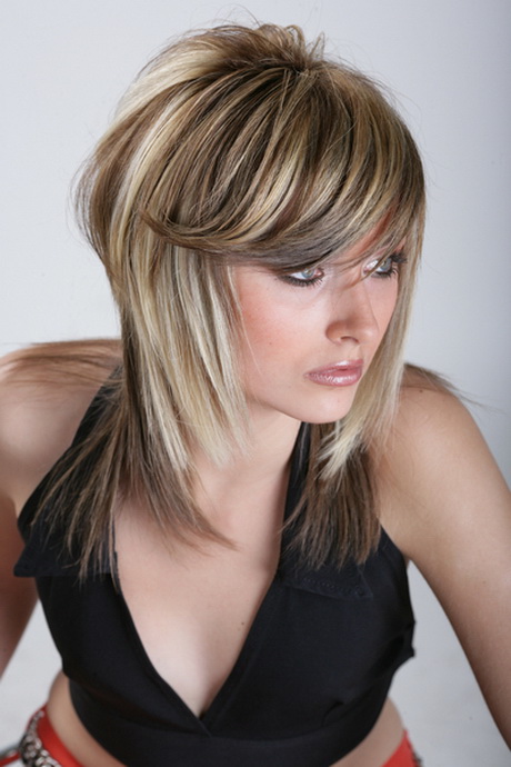 Frisuren halblange blonde haare