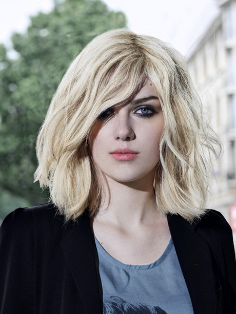 Frisuren halblange haare bilder