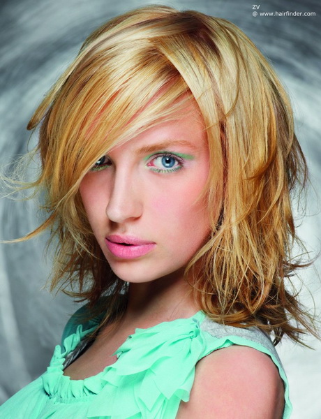 Frisuren mittellanges haar blond