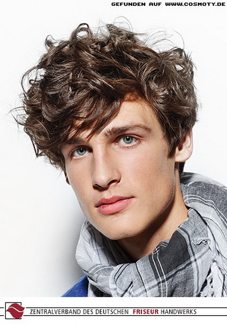 Frisuren männer locken