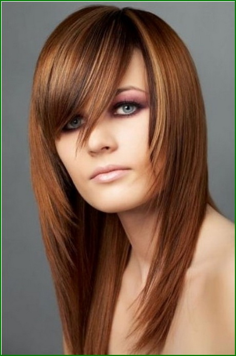 Frisuren rundes gesicht lange haare