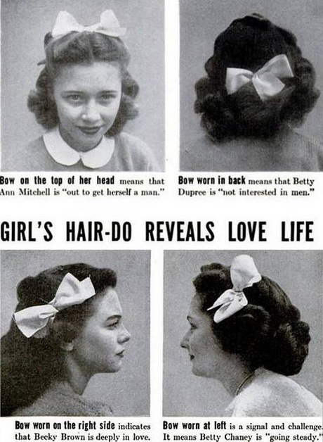 Frisuren vintage