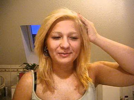 Haar blond färben