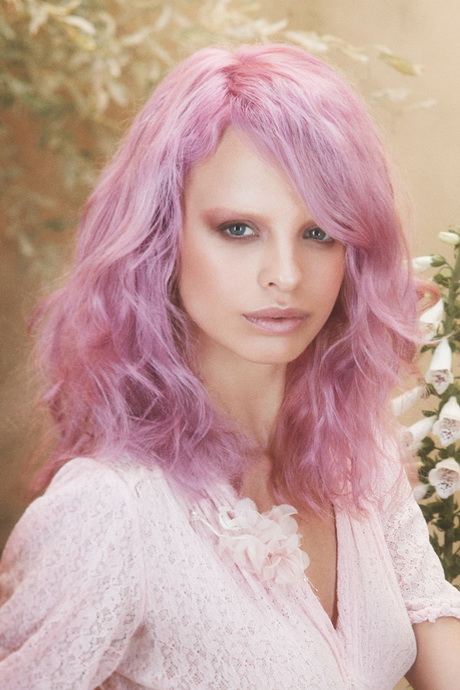 Haarfarbe rosa