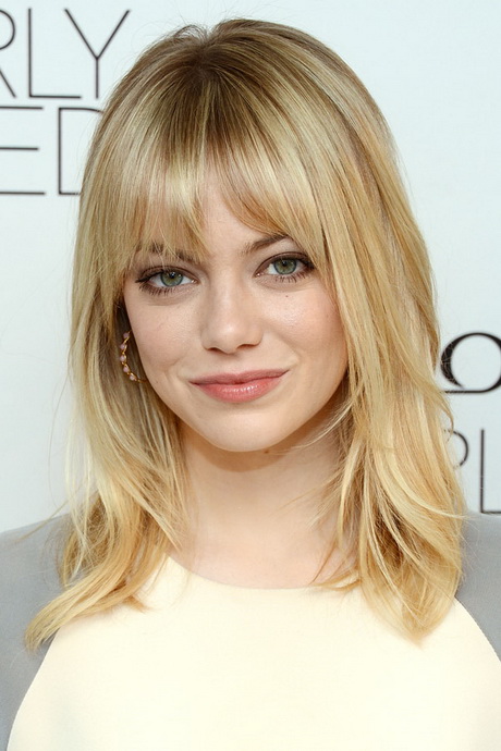 Halblang frisuren 2014