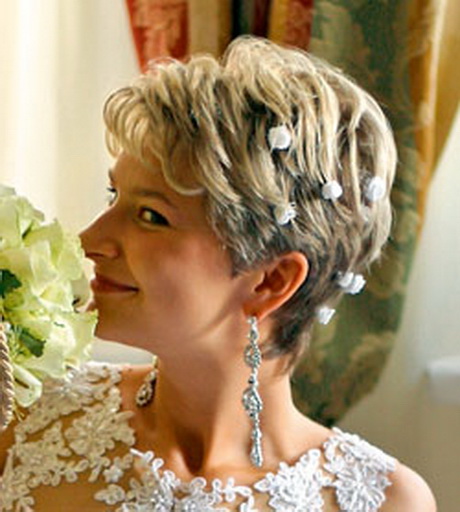 Kurzhaarfrisuren zur hochzeit