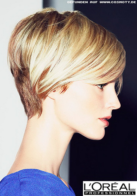 Langer pixie cut