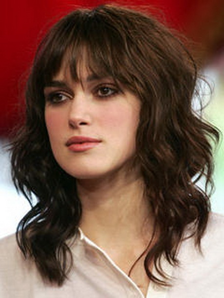 Lockige frisuren mit pony - Schönheit und Pflege