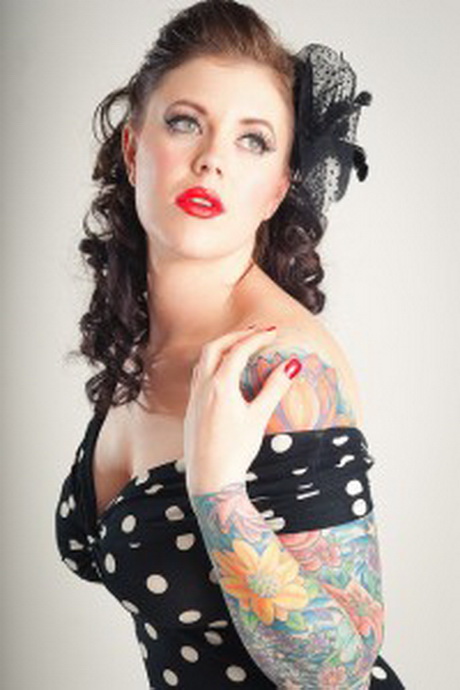 Pin up frisuren kurze haare