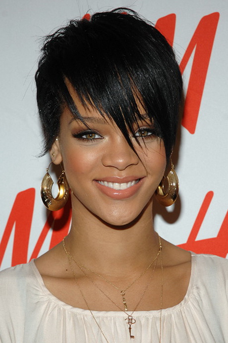 Rihanna kurze haare