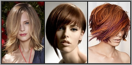 Trend frisuren bilder mittellanges haar