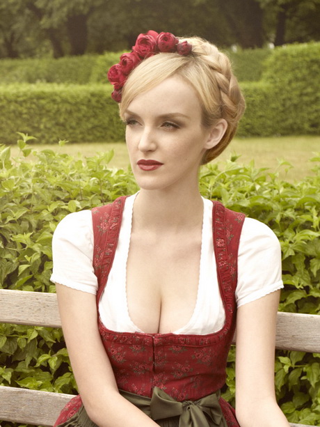 Coole dirndl frisuren