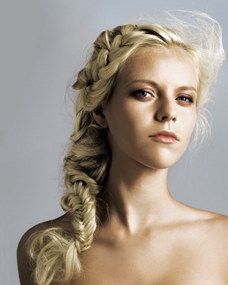 Dirndl frisuren geflochten