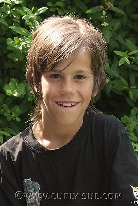 Langhaarfrisur jungs
