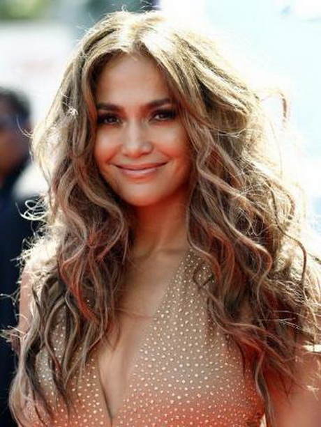Locken frisur lang