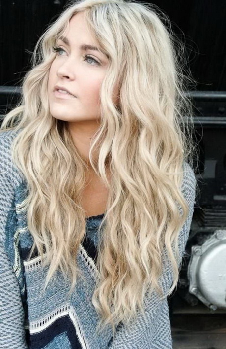 Locken frisur lang