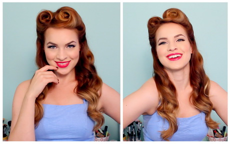 Pin up style haare