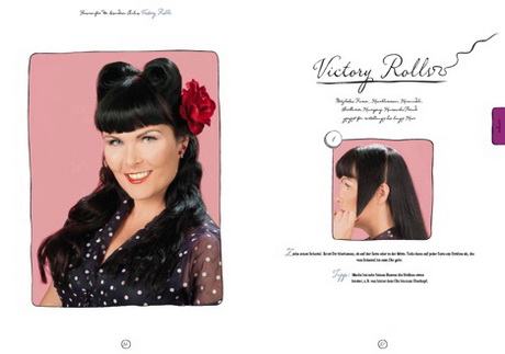 Rockabilly frisuren mit pony