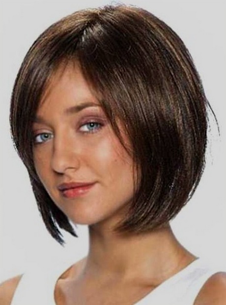 Kurzhaarfrisuren damen 2018 rundes gesicht