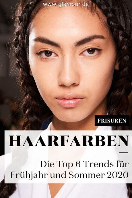 Haarfarben trend sommer 2021