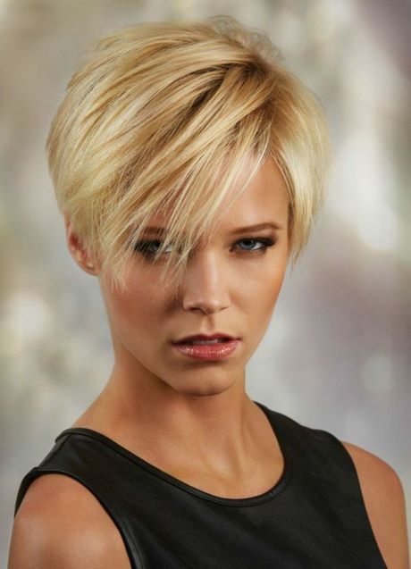 Damen kurzhaarfrisuren 2019 blond