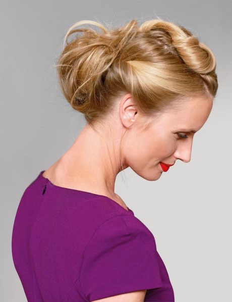 Abendfrisur mittellange haare