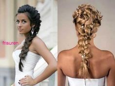 Flecht hochzeitsfrisuren