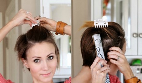 Frisuren für locken kurze haare