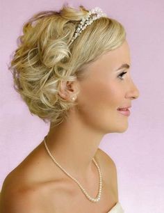 Frisuren kurze haare hochzeit