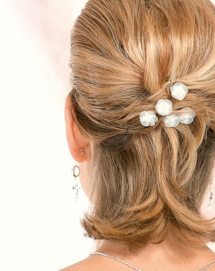 Frisuren kurze haare hochzeit