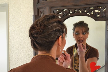 Hochsteckfrisuren für mittel haare