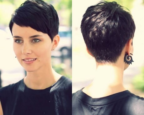 Kurzhaarfrisuren pixie cut 2017