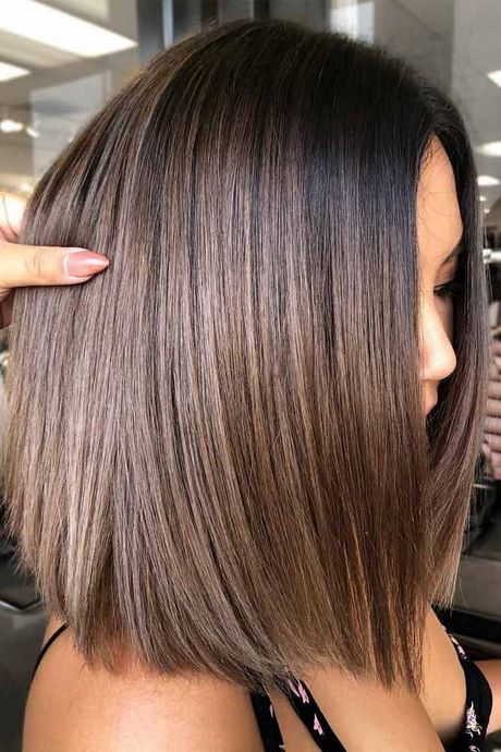 Frisuren mittellang braun 2023