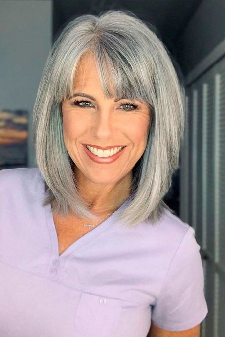 Frisuren trend 2023 frauen mittellang