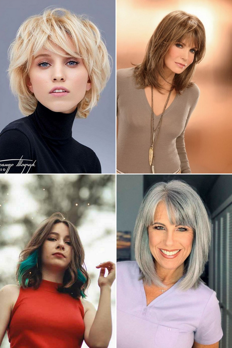 Frisuren halblang frauen 2023