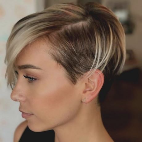 Kurzhaarfrisuren 2019 damen dünnes haar