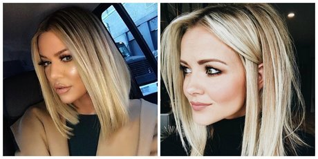 Mittellange haare blond 2019