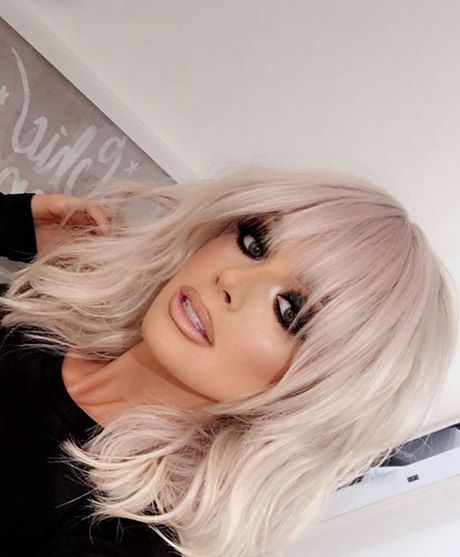 Trendfrisuren 2019 mit pony