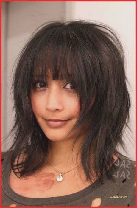 Trendfrisuren 2019 mit pony