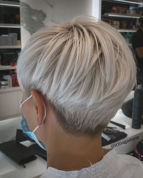 Blonde kurzhaarfrisuren 2021 damen