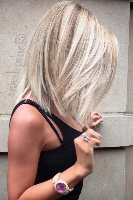 Bob frisuren blond 2018