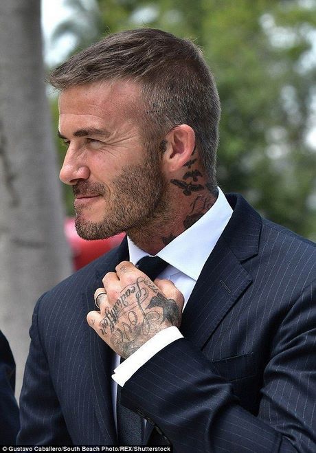 David beckham frisur 2020