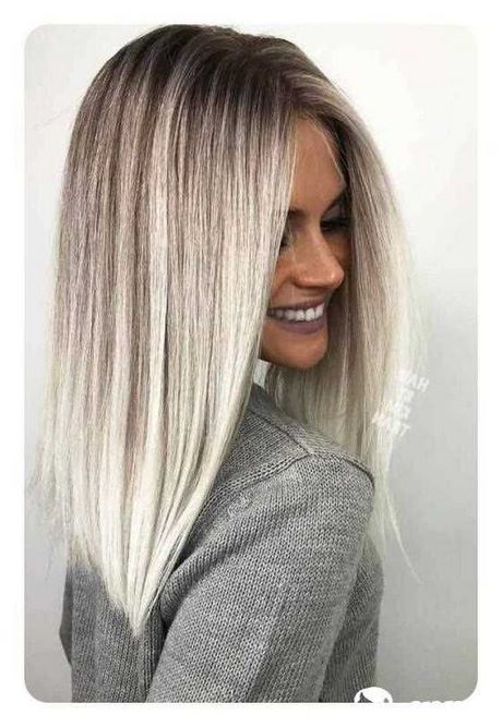 Frisuren 2020 blond mittellang