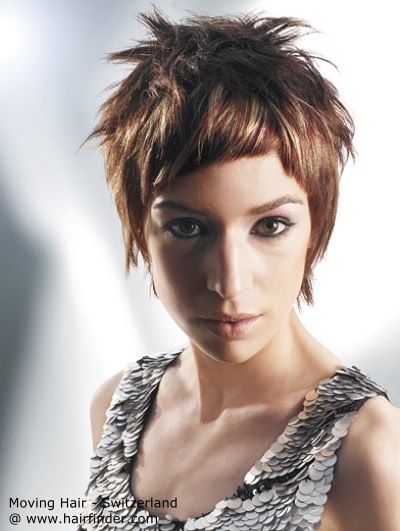 Damenfrisuren kurz und frech