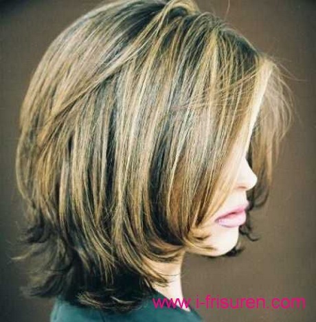 Frisuren halblang bob