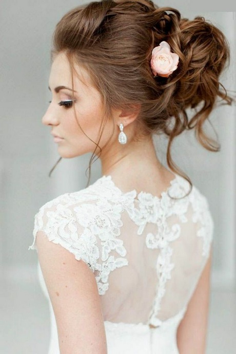 Hochzeit frisuren halblange haare