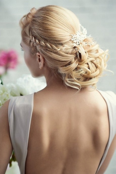 Hochzeit frisuren halblange haare